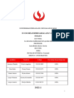 Ensayo de Economía Empresarial