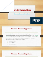 Wiseman-Peacock Hypothesis - Public Expenditure-1