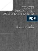 (IAD Oriental (Original) Series, No. 8) S. A. I. Tirmizi - Edicts From The Mughal Harem-Idarah-i Adabiyat-I Delli (1979)