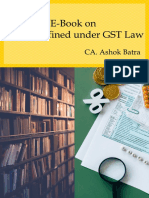 E-book on Meanings of Terms Used in GST Law