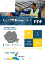 GEFCO Romania - Practica 2022