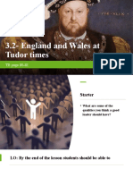 Tudor England and Wales