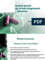 Planarni Proces
