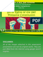 Bill of Rights of The 1987 Philippine Constitution