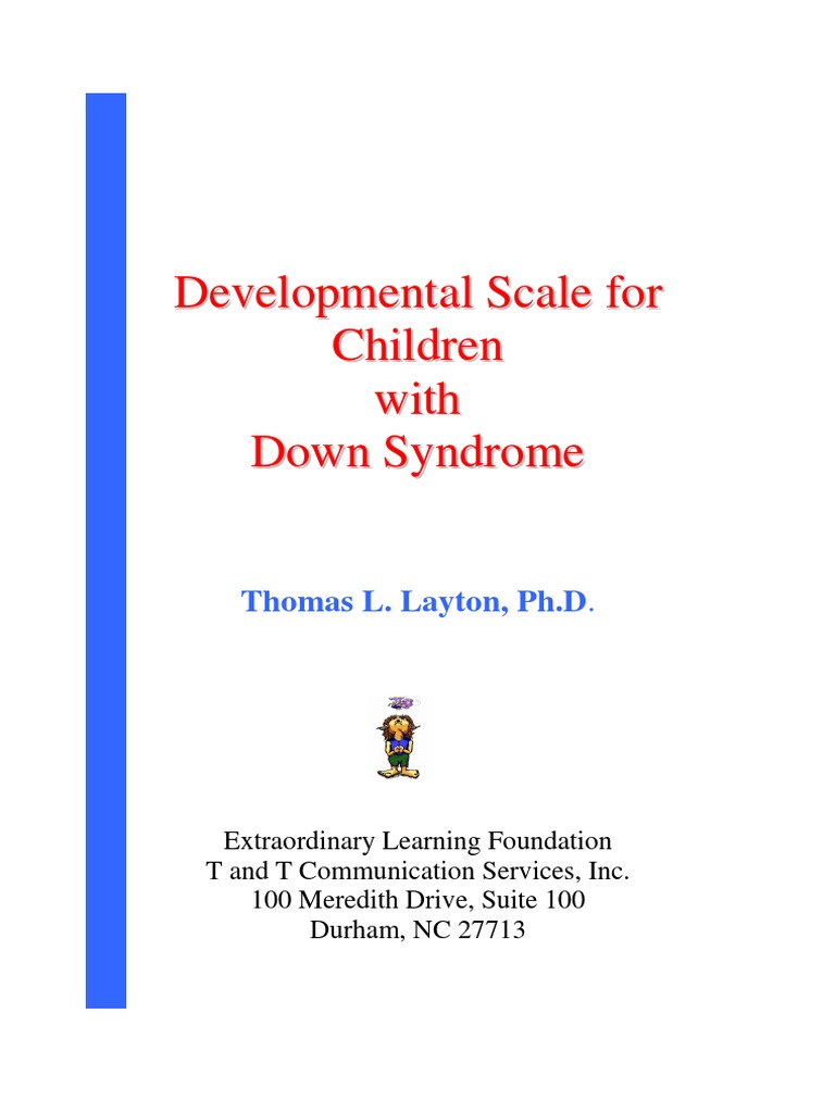 Down Syndrome Developmental Scale | PDF