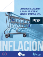 Resumen Ejecutivo Inflación Marzo