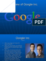 Overview of Google Inc