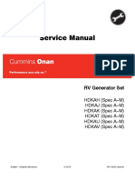 981-0522 Onan HDKA (Spec A-M) Diesel RV Genset Service Manual (06-2010)