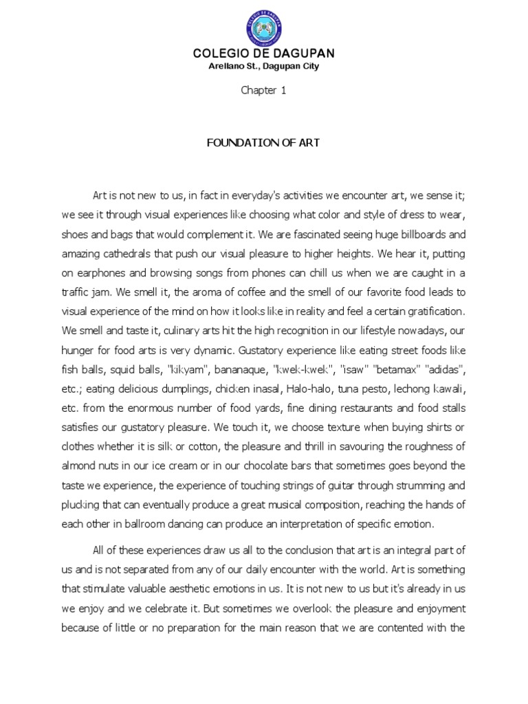 Art is Not Nature PDF Aesthetics Aristotle