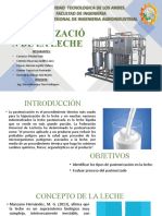 Pasteurización de La Leche