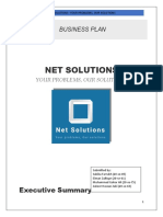 Net Solutions: Business Plan
