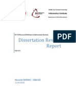 Dissertation Review: Informatics Institute