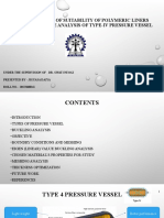 Identification of Suitability of Polymeric Liners Based On Failure Analysis of Type-Iv Pressure Vessel