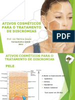 Cosméticos para Discromias