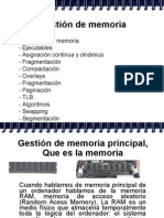 Administración de Memoria Por El Sistema Operativo