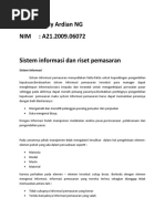 Download Rangkuman Sistem Informasi Dan Riset Pemasaran by Vera Puspita SN56869475 doc pdf