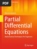 Partial Differential Equations Mathematical Techniques For Engineers