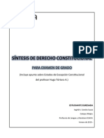 Sintesis Derecho Constitucional Udla