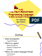 The Next Mainstream Programming Language