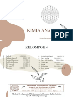 Ppt Kimia Analisa Revisi Kel.4