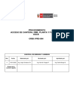 CRBC-PRD-004 Acceso Canteras, DME, Fuentes de Agua