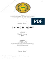 Cell and Cell Division: FBS 74 Forest Genetics and Tree Improvement