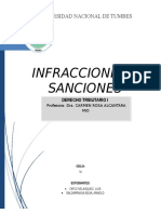 Infracciones y Sanciones Tributarias