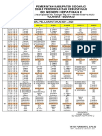 JADWAL  PELAJARAN SELURUH 2018-2019