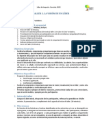 A. Programa Taller 2 La Visión Del Líder 2022