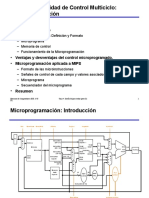 Diseño Unidad Control Microprogramación