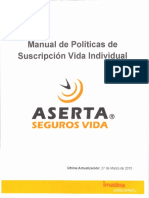 Manual de Suscripción Vida Individual Aseta