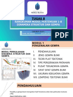 Tugas 8 Dinamika Struktur Dan Gempa