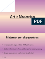 Art in Modernism