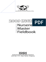 INGERMaster Fieldbook 2009