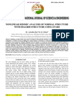 Nonlinear Seismic Analysis of Normal Structure With Diagrid Structure Using Etabs