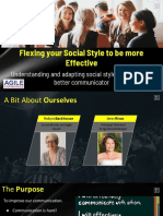 Flexing Your Social Style