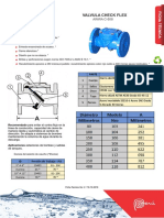 Válvula Check Flex