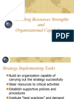 Building Resources Strengths and Organizational Capabilities