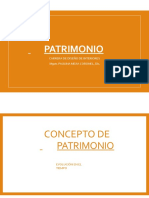 Patrimonio Historia