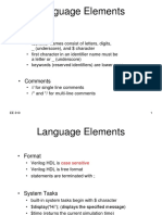Language Elements: - Identifiers