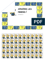 Sauvons Les Minions Plateau Et Pions