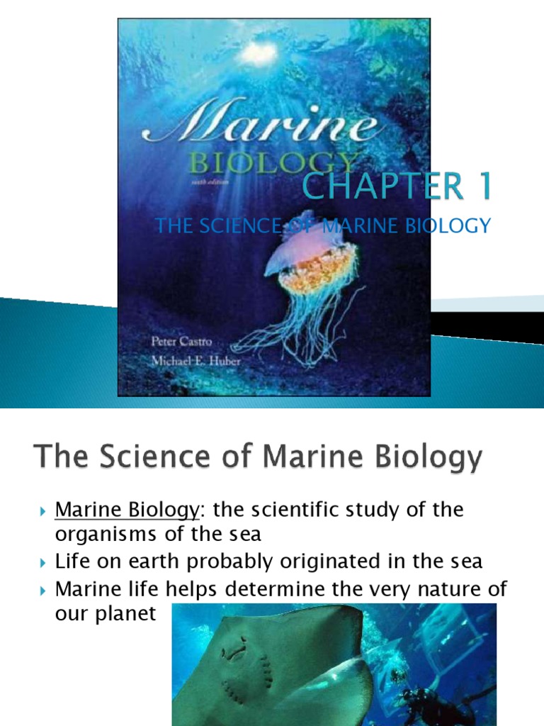 Marine Biology The Science of Marine Biology | PDF