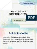 GANGGUAN KEPRIBADIAN