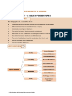 Issue of Debentures: UNIT - 3