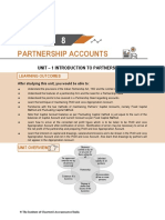 Unit - 1 Introduction To Partnership Accounts