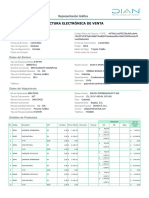 Factura Electrónica de Venta: Representación Gráfica