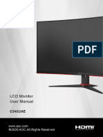 Manual Monitor AOC