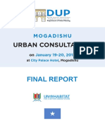Mogadishu Urban Consultation REPORT-final draft