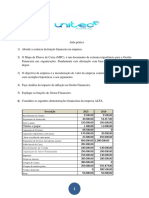 Gestão financeira: análise de demonstrações financeiras e fluxos de caixa