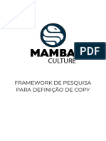 - FRAMEWORK DE PESQUISA PARA DEFINIÇÃO DE COPY MAMBA